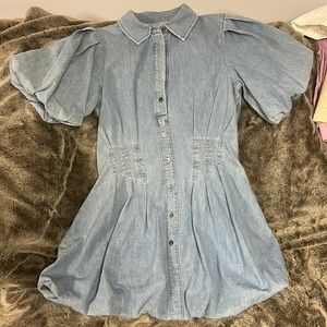 Revolve Jonathan Simkhai denim dress